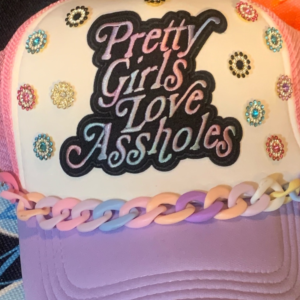 Colorful Trucker Hat with Statement